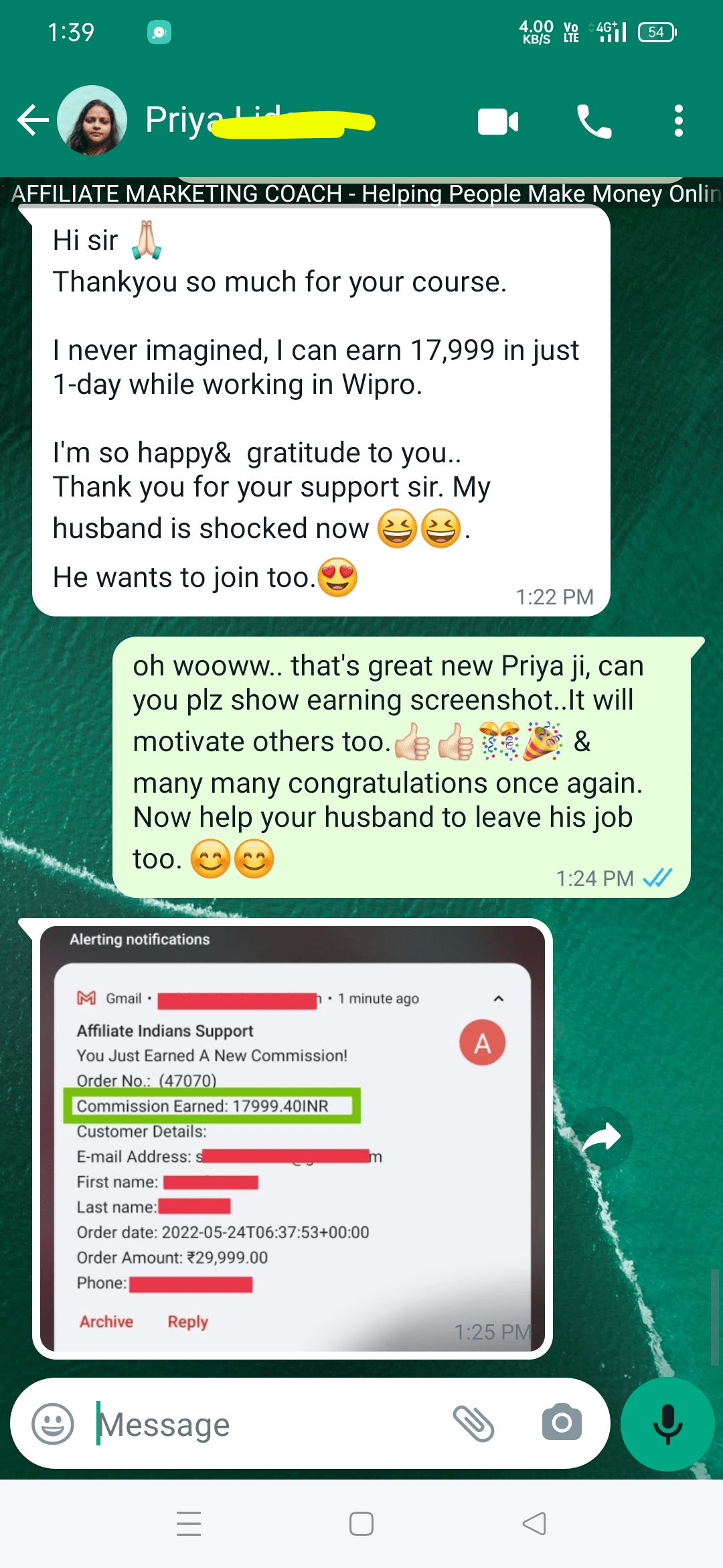 Priya From Wipro Made Rs.17,999